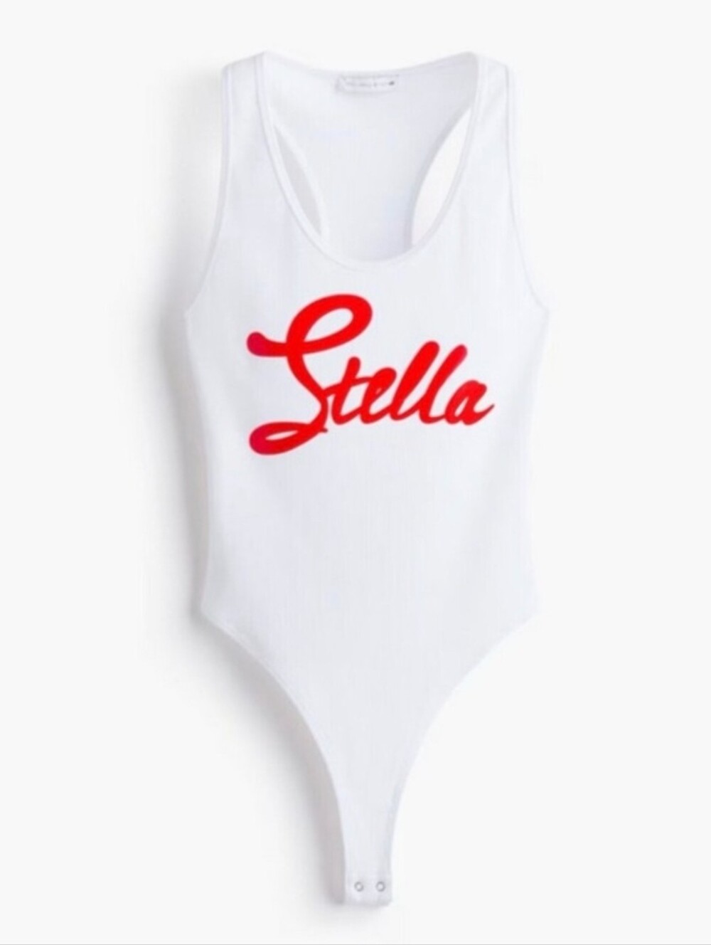 Sz XS S Stella McCartney H&M Bodysuit with Printed Motif - Picture 3 of 4